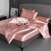 Pure 100% Silk Bedding Set Luxury Soft Bed Sheet with Duvets Pillowcases TCover Bed Set for Home Quality King Size Bedding Sets