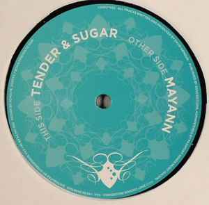 12-дюймовая пластинка DAVID K Tender Sugar COR12032 Cocoon Recordin 2007 Германия Танцевальная Электроника Б/у