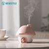 Cute Cartoon Humidifier with Colourful Ambient Night Lights 300mL Water Tank Nano Fine Mist Mushroom House Aromatherapy Diffuser
