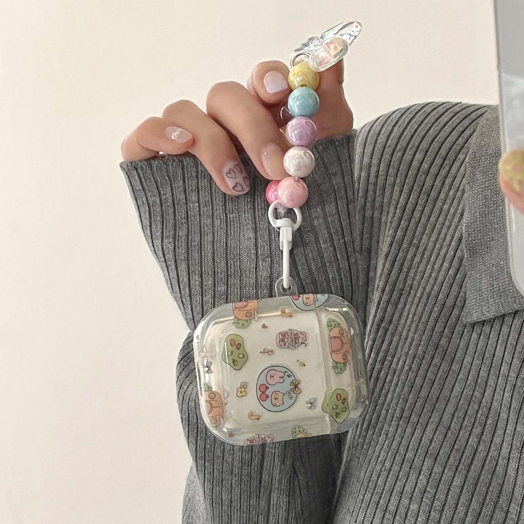 2023 Imd беспроводной Bluetooth чехол для наушников для Airpod 1 2 Pro 3 2nd подарок на Хэллоуин милый кролик кошка сладкий день рождения зарядная коробка