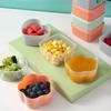 8/9Pcs Mini Squeeze Bottle Lunch Box Plastic Condiment Boxes Ketchup Salad Dressing Picnic Portable Candy Snack Nut Containers
