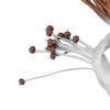 12Pcs Anti Slip Bead Crochet Hook Set Tube Cable Timber Crochet Hooks  For Blanket Crocheting