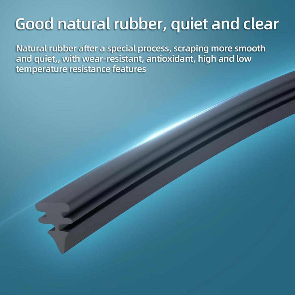 Replacement for Hyundai Tucson 2024 2025 Wiper Blades, Windshield Wiper Blade Replacement Set - 26 Inch/16 Inch/11 Inch (3 Piece Set) U/J HOOK
