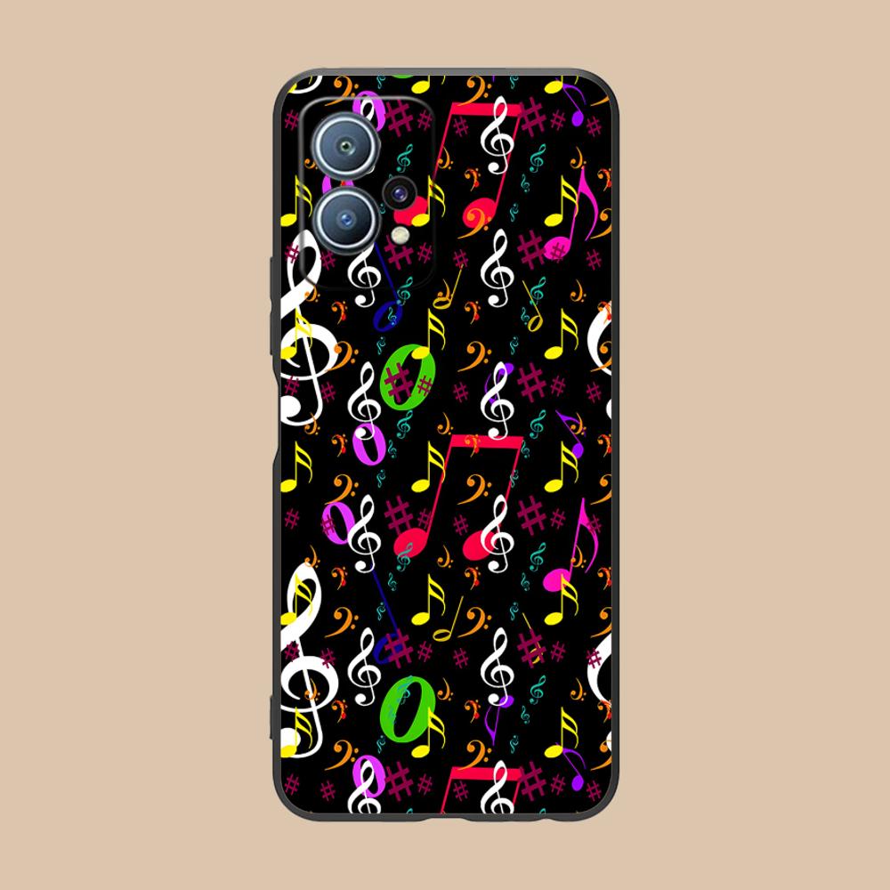 Чехол для мобильного телефона с нотным станом для Huawei P60 P50 P40 P30 P20 P10 P9 P8 Pro Lite Plus Цветной Печатный Чехол Чехол Роскошный