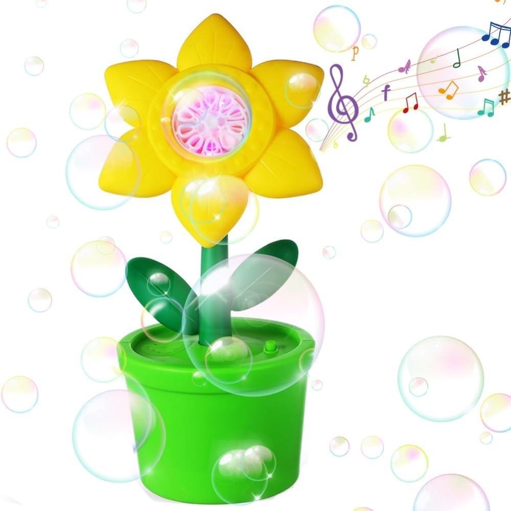 Машины для создания пузырей в форме роз и подсолнухов Вертикальная машина для создания пузырей Свадьба Рождество Вечеринка