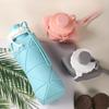 High Temperature Resistant Folding Silicone Cup for Water Food Grade Adjustable Cup Large Capacity Outdoor Travel Exercise Portable Silicone Bottle