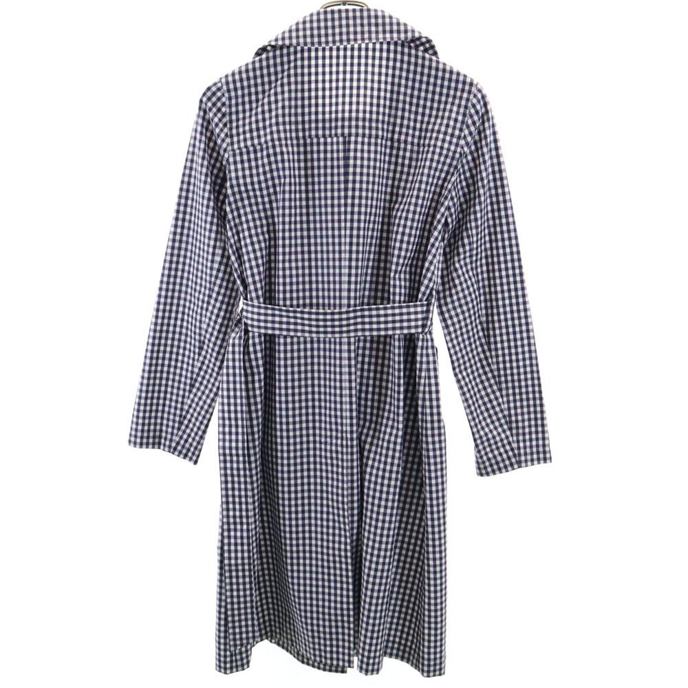 MACKINTOSH PHILOSOPHY Check Pattern Trench Coat 38 With Storage Bag Women Used
