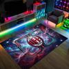AC Milan Design Crystal Velvet Carpet Cozy Non?Slip Printed Rug For Bedroom Living Room Entrance