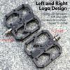 Carbon Fiber Pedal Ultralight MTB Titanium Shaft 3 Bearings Road Bike Pedal Anti Slip Racing Pedal