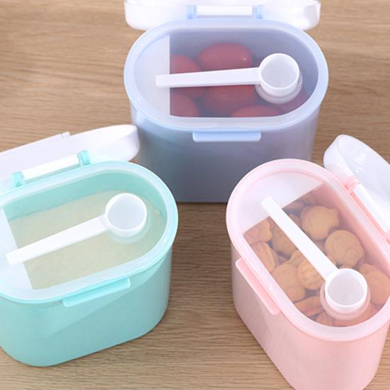 400/800ml Travel Portable Baby Milk Powder Storage Box Leakproof Case Dispenser