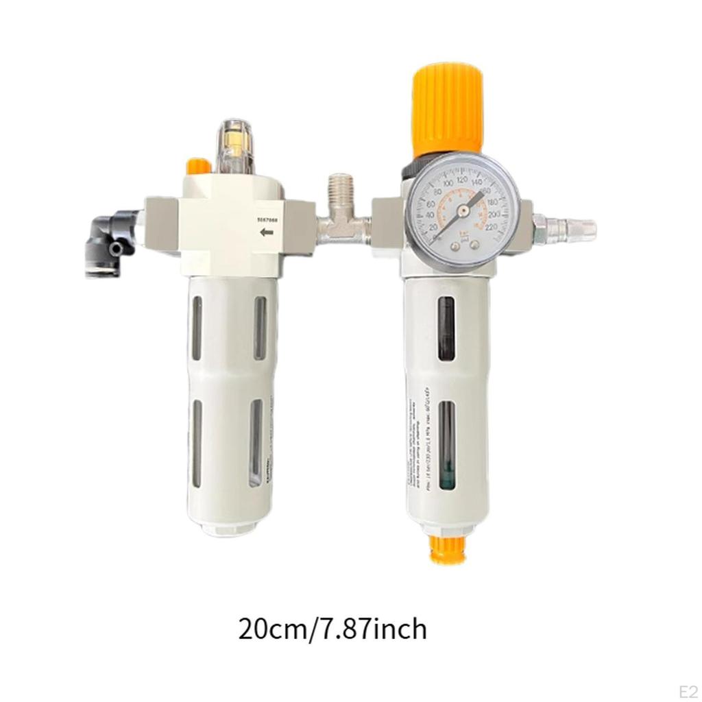 1/4" NPT Tyre Changer Oil Water Separator 230PSI High Performance for Garage Workshops