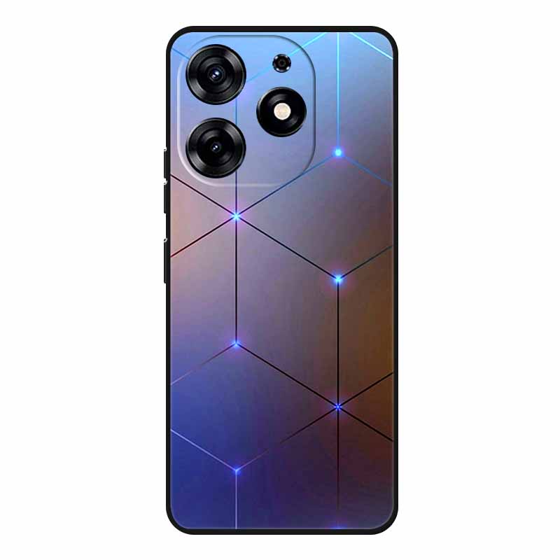 Милые Животные Мягкий Силиконовый TPU Чехол для Телефона Tecno Spark 20 Pro - Легкий и Ударопоглощающий Защитный Задний Чехол