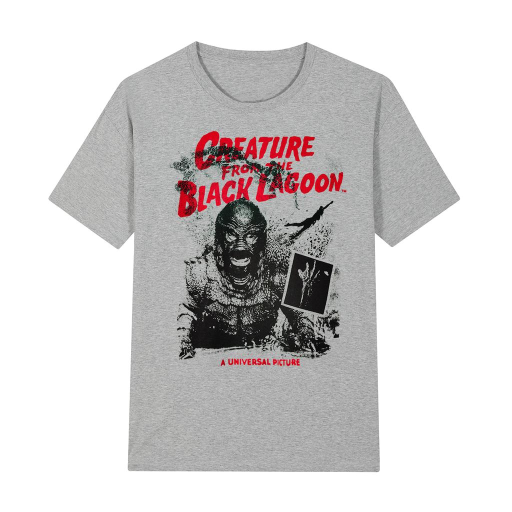 Creature from the Black Lagoon Vintage T-shirt Street Wear Comfortable Casual Cotton Men T Shirt New Tee Tshirt Womens Tops