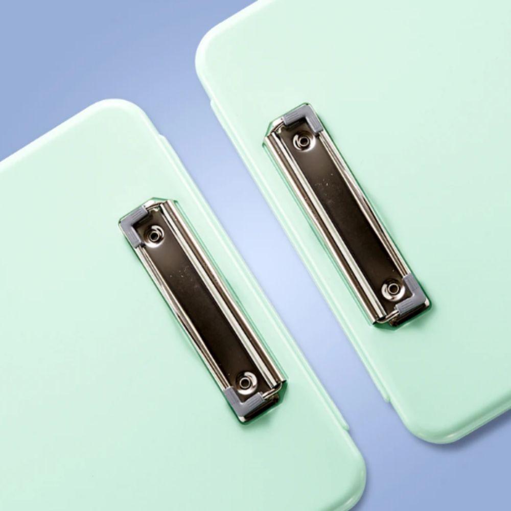 Candy Color A4 File Folder Side Opening Writing Board Book Pad Clamp Student Writing Pad Office