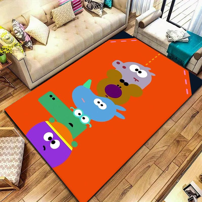 Hey Duggee Carpet Rug for Living Room Bedroom Home Sofa Decoration,Kids play Non-slip Floor Mat
