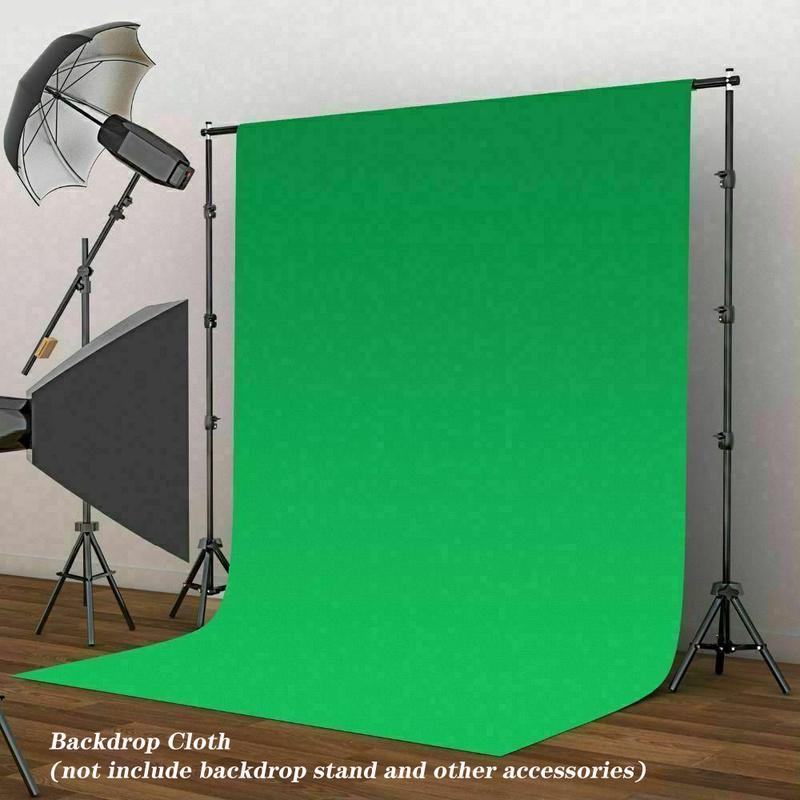 Зеленый хлопок фото фон для студийной фотографии экран хромакей фон ткань