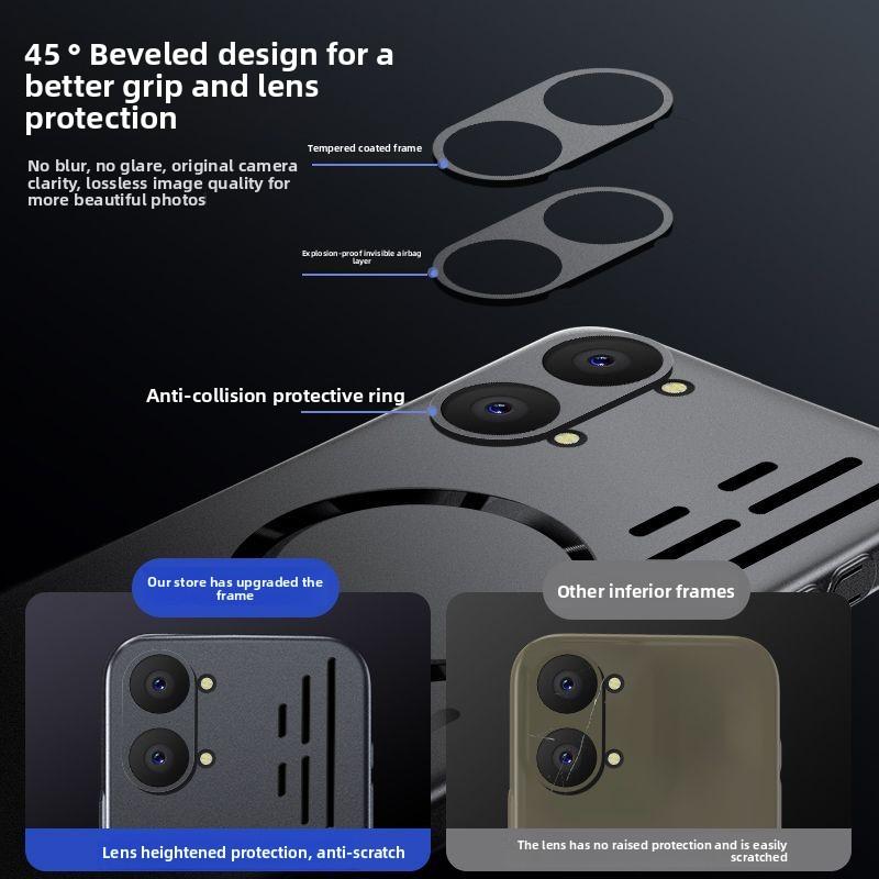 Роскошный Чехол с Эффектом Льда и Охлаждением Для Xiaomi POCO X8 Pro Max X7 F8 Ultra F7 M8 Pro 15T Pro Ультратонкий Магнитный Защитный Чехол