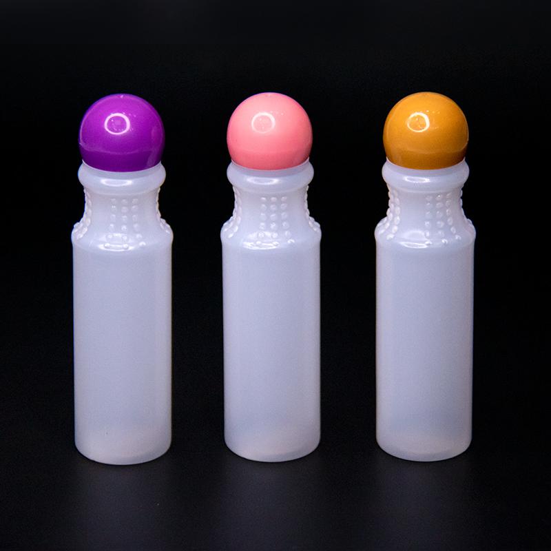 60ml Paint Daubers Bottle Label Bottle Sponge Tip Dot Paint Dabbers Bottle Refillable and Squeezed Bingo Dabber Cloth Nib