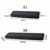 Electronic Piano Keyboard Cover, Key Protection, Dustproof, 61/88 Keys, Yamaha, Casio, Black (88 Keys)