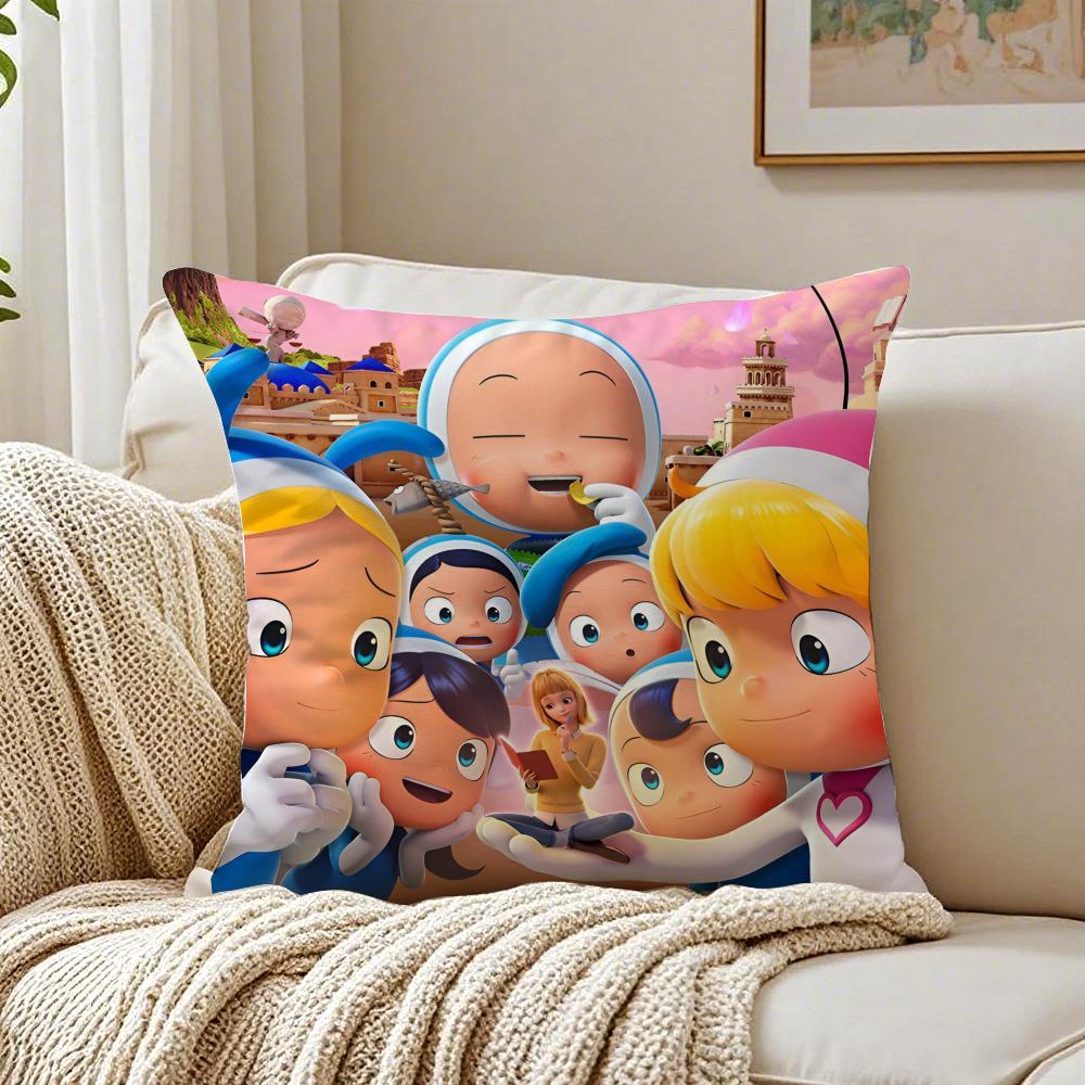 Cute Korean Movie YYumis Cells Cushion Cover Pillowcase Antidustmite living Room Sofa Decor Cushion Room