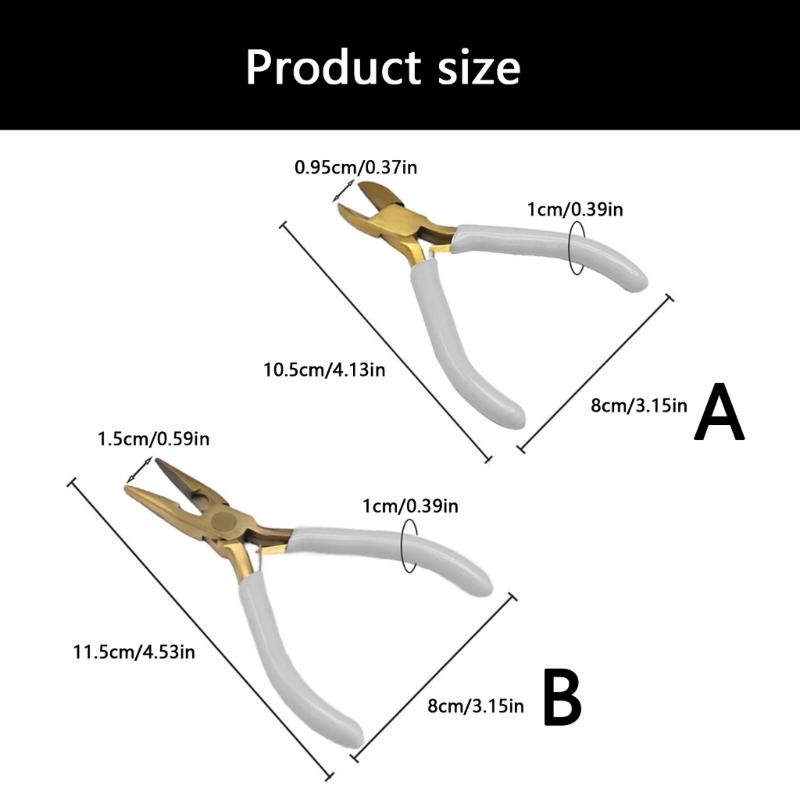 Тонкогубцы, длинногубцы для изготовления ювелирных изделий, обмотки леской, рукоделия, маленькие тонкогубцы с ручкой.