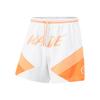 Wade Series Color Block Letter Mid-Rise Drawstring Quick-Dry Straight Casual Shorts Men Shorts White AAPU017-2