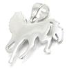 Les Trésors De Lily [I3647] - Silver 'Horse' Silver Pendant (rhodium-plated) - 16x16 Mm