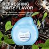 Mint Flavored Dental Floss 2-Piece Set 50m/roll - Clean Teeth Gaps Freshen Breath Must-Have After Meals