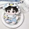 1 set Penguin Baby 10cm Cotton Doll Clothes Baby Bottle Cartoon Cotton Doll's Clothes Set Outfit Mini 10cm Doll Clothes