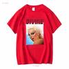 Popular Divine Drag Queen Classic Unisexs T Shirt Black Size S XL vintage Washed Soft Comfortable graphic streetwear homme
