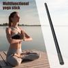 Yoga Stick Adjustable Stainless Steel Stretching Rods with Foam Handles Yoga Posture Corrector Exercise