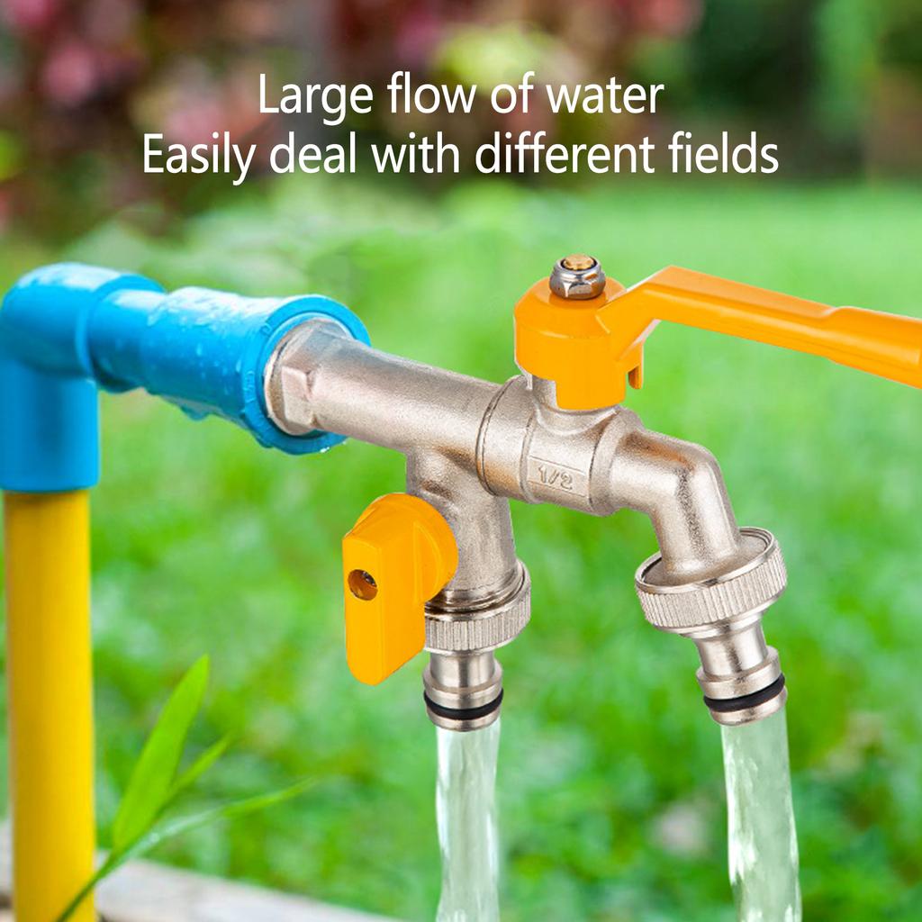 1 в 2 латунный кран с ручкой для стиральной машины кран двойного назначения швабра бассейн водопроводные краны для наружного сада ванная комната