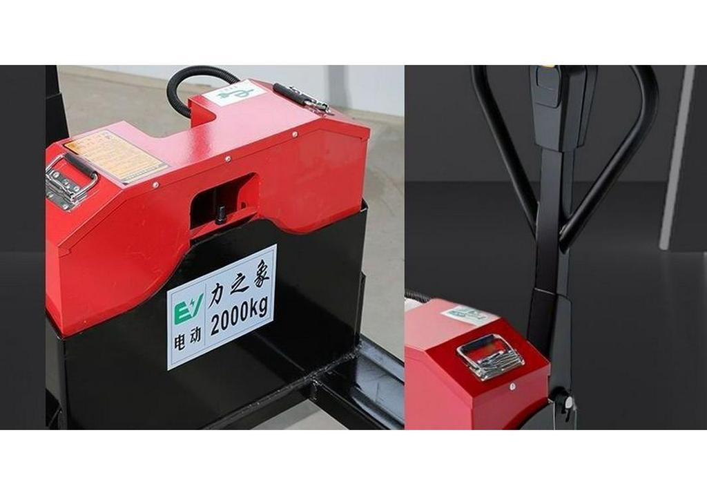 2-3 Ton Electric Pallet Jack: Automatic Forklift & Hydraulic Handling Vehicle for Warehouse & Construction Loading/Unloading