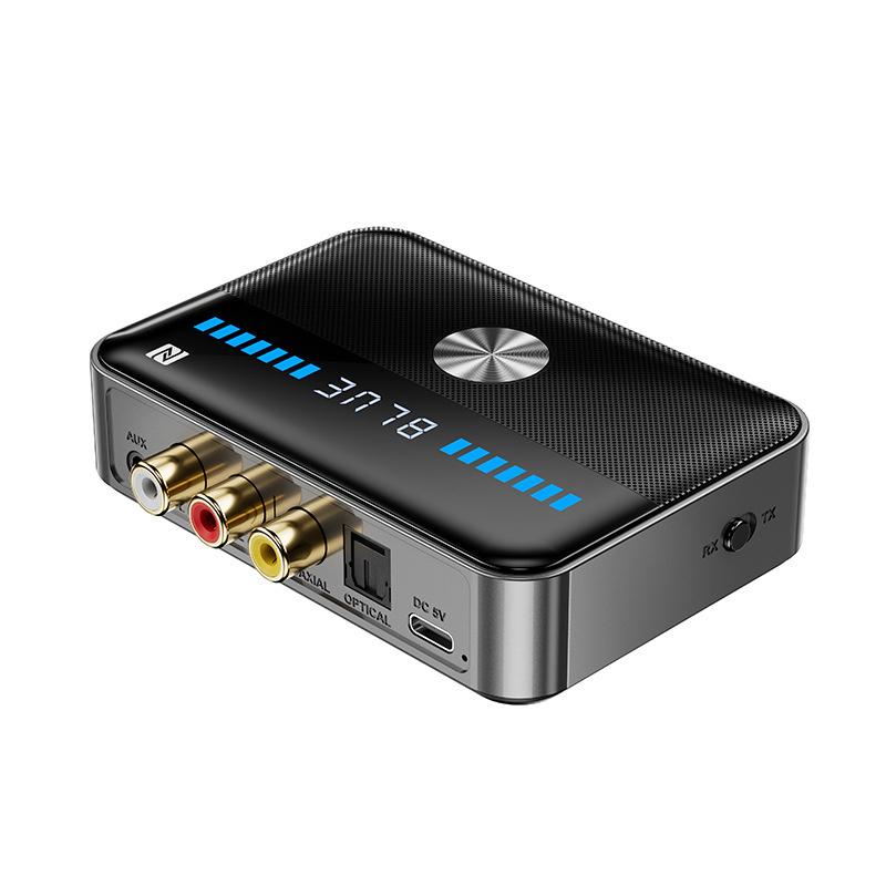 2 в 1 Bluetooth 5.3 передатчик приемник 3.5 мм Aux Aptx адаптивный Ll HD беспроводной адаптер подключение двух Bluetooth гарнитур телефонов