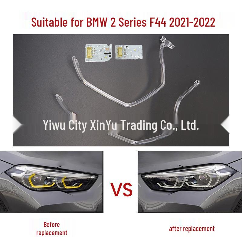 Светодиодная полоса и блок розжига для фары Angel Eye BMW 2 серии F44 (2021-2022 гг.)