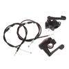 1set ATV Quad Throttle Lever Thumb Control Assembly With Accelerator Cable And Grips For 50-250cc
