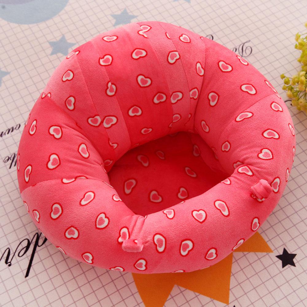 Удобное высокое детское кресло-подушка из плюша на диван для отдыха