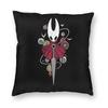 Hollow Knight Adventure Game Square Pillowcase Polyester Linen Velvet Creative Zip Decorative Sofa Cushion Cover Wholesale x