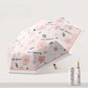 Mini Pocket Umbrella with Beautiful Fruit Design, Windproof and Paraguas Xiaomi