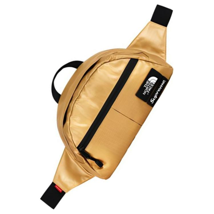 Supreme The North FaceMetallic Collaboration Fabric Sling Bag, Crossbody Bag, Fanny Pack Unisex Multicolor SUP-SS18-380