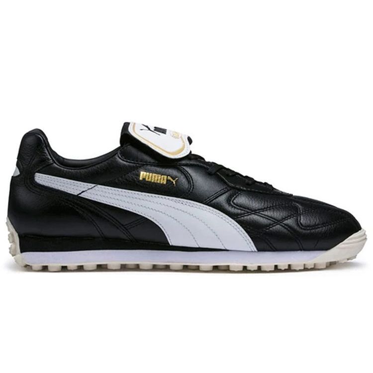 Puma Avanti King Premium Shock Absorbing Durable Low Top Running Shoes Men Running Shoes Black 365482-01