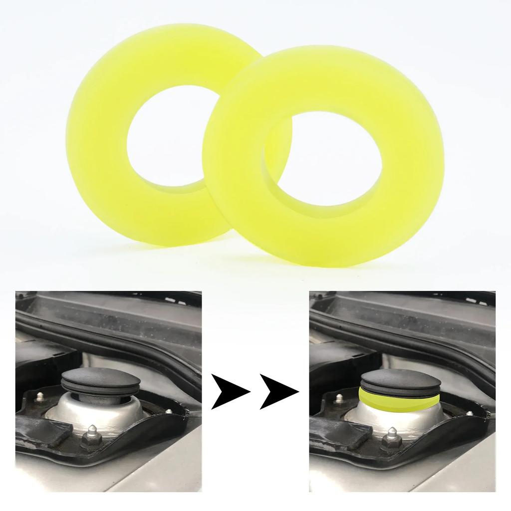 Car Shock Absorber Gasket Silencer Pad Rubber Bushing Dampers Auto Front Strut Tower Suspension Absorbing Bearing Washer Amagi