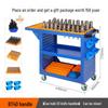 BT40/B50 CNC Tool Management Cart with Three-Layer Holder