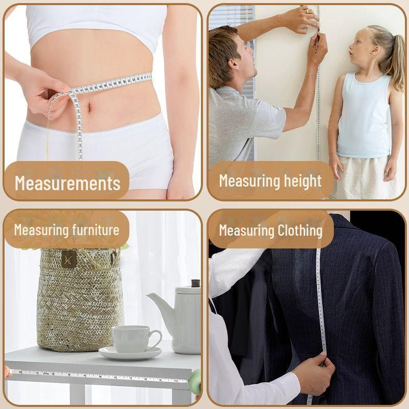 1.5m/2m Automatic Retractable Cute Cartoon Soft Tape Measure for Clothing