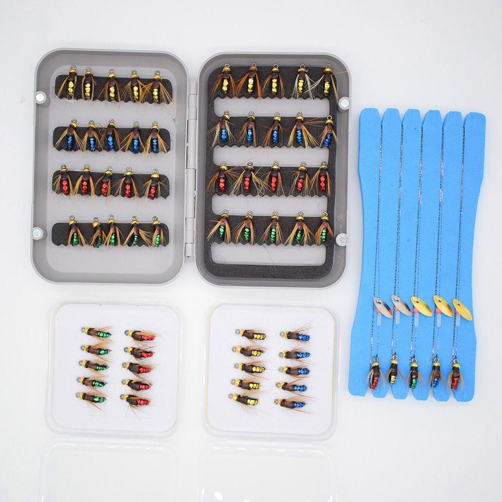 Artificial Fast Sinking Flies Fishing Lure Scud Fly Bug Insect Worm Bait