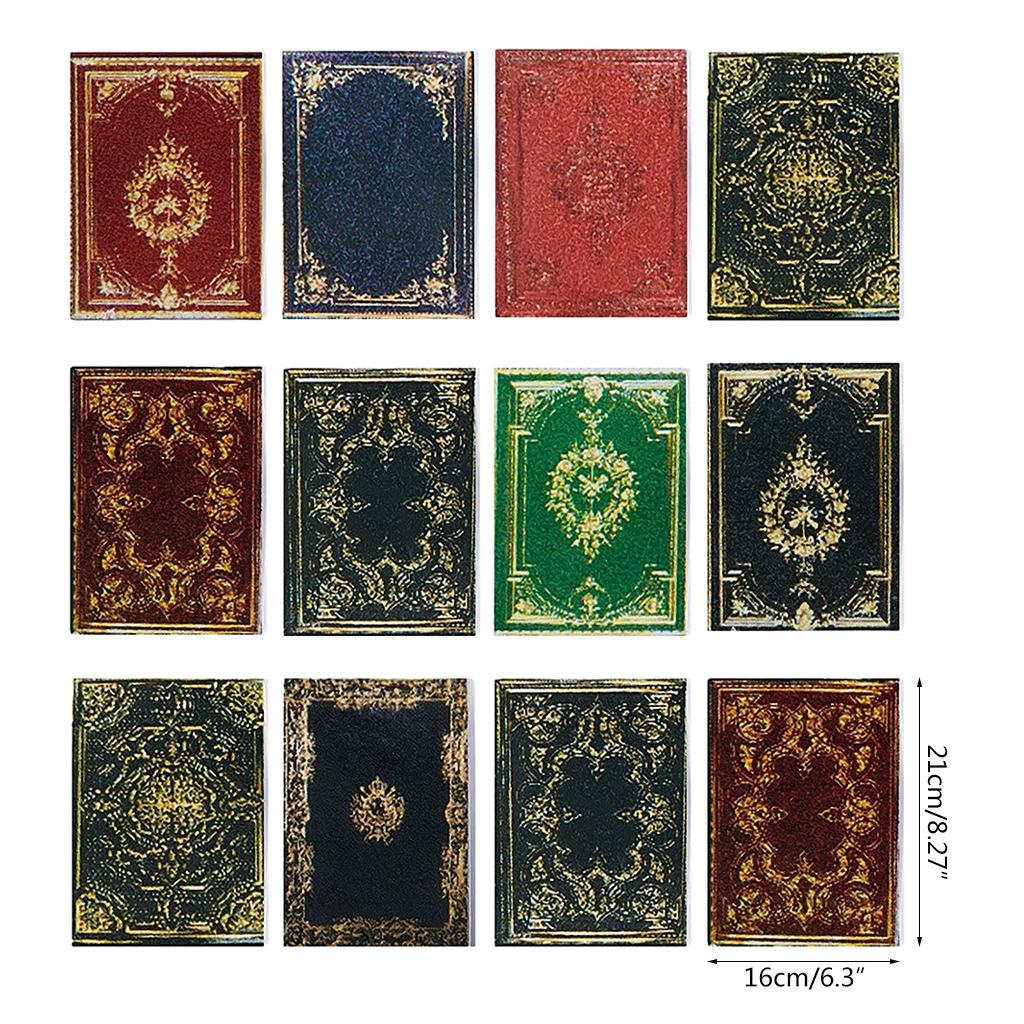 3 шт. Миниатюры кукольный домик классические мини перекидные книги блокнот ролевые игры для Play De