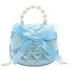 Adorable Mini Princess Handbag For Kids With Cute Cartoon Design And Pearl Details