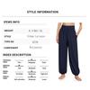 Womens High Waist Loose Fit Yoga Jogger Pants With Pockets Casual Sports Trousers