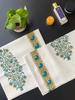 Pair of Blockprint Cotton Hand Towel