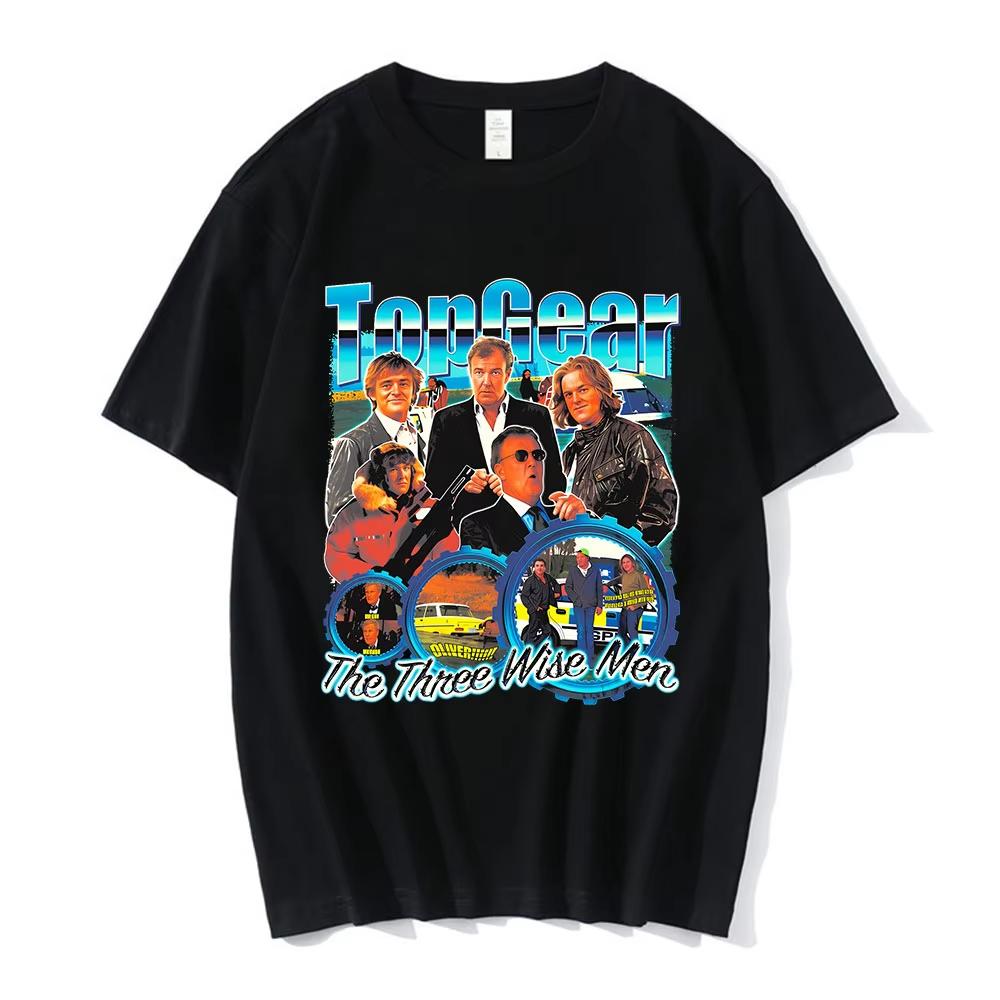 Jeremy Clarkson Graphic Funny Meme Tshirts Unisexs Women Fashion Classic Short Sleeves Oversized T Shirts Cotton Casual Tshirts